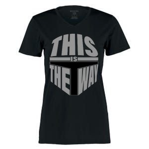 This Is The Way Women's Momentum V-Neck T-Shirt