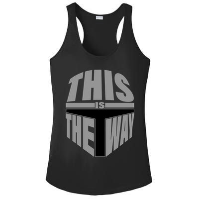 This Is The Way Ladies PosiCharge Competitor Racerback Tank