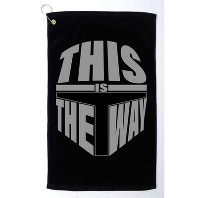 This Is The Way Golf Towel