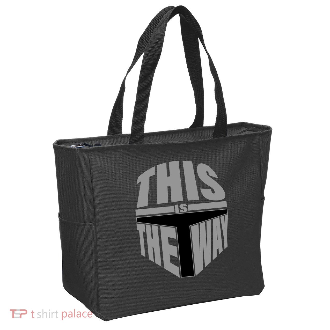 This Is The Way Zip Tote Bag