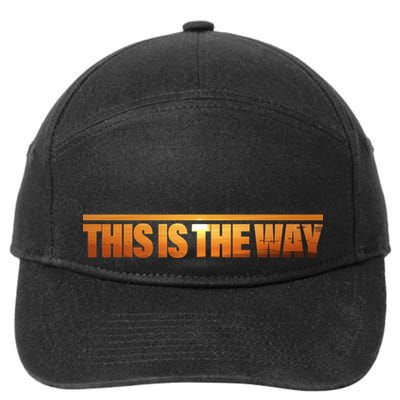 This Is The Way Space Western 7-Panel Snapback Hat