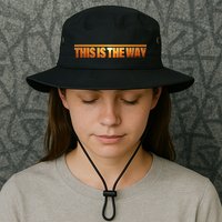 This Is The Way Space Western Bucket Hat