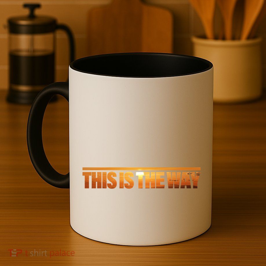This Is The Way Space Western Mug