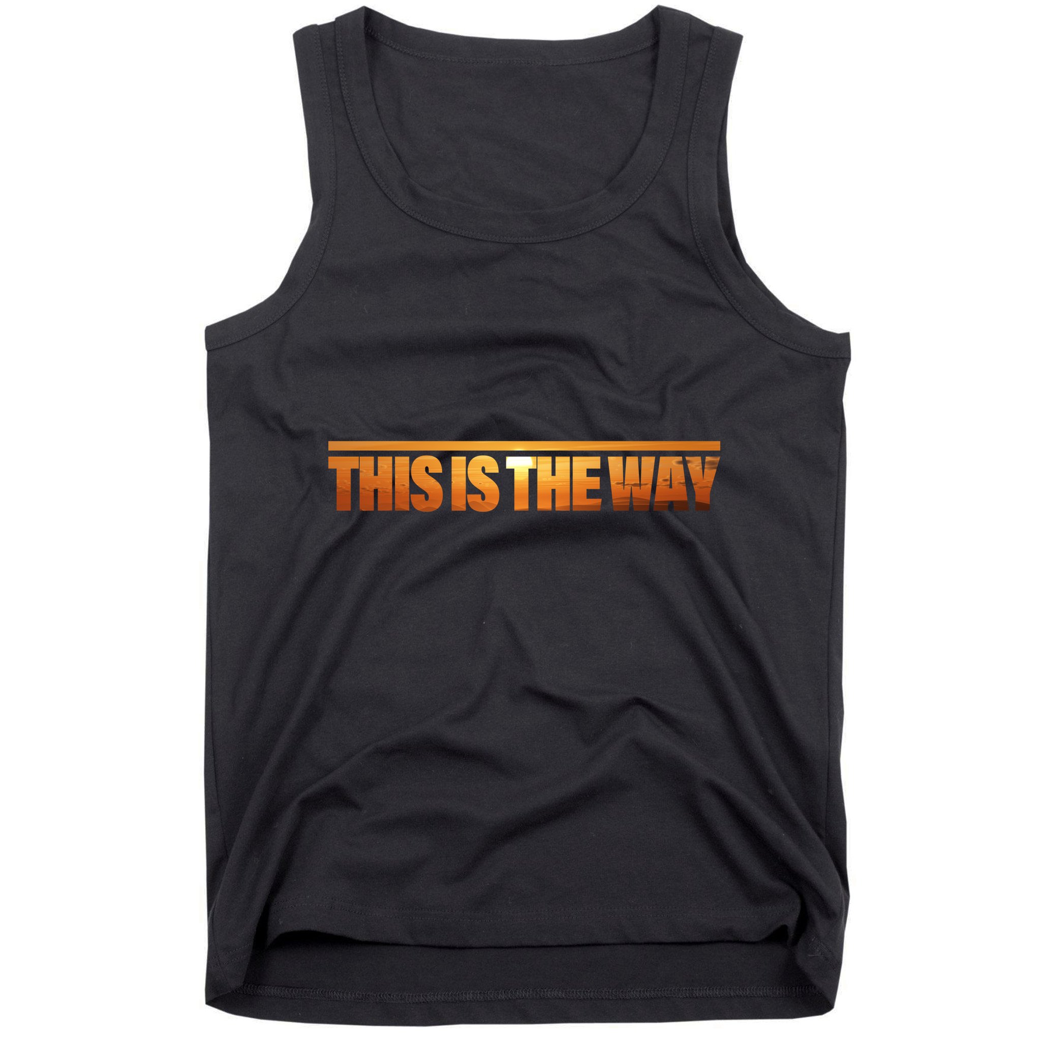 This Is The Way Space Western Tank Top
