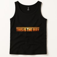 This Is The Way Space Western Tank Top