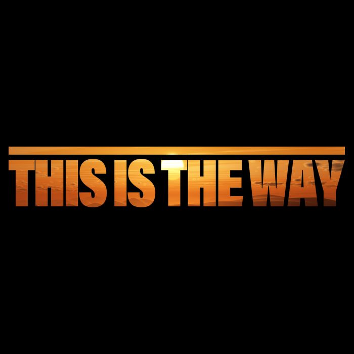 This Is The Way Space Western Women's V-Neck T-Shirt