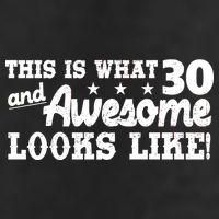 This Is What 30 And Awesome Looks Like 30th Birthday 15oz Campfire Ceramic Mug