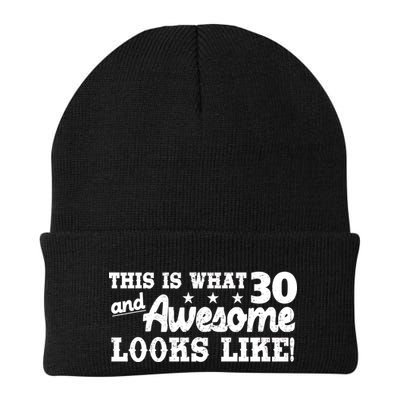 This Is What 30 And Awesome Looks Like 30th Birthday Beanie