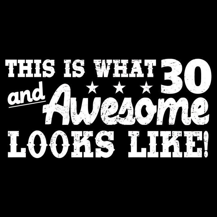 This Is What 30 And Awesome Looks Like 30th Birthday Sustainable Beanie
