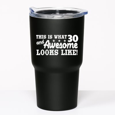 This Is What 30 And Awesome Looks Like 30th Birthday Tumbler