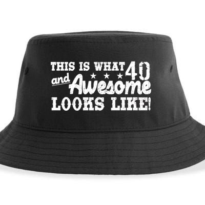 This Is What 40 And Awesome Looks Like Sustainable Bucket Hat