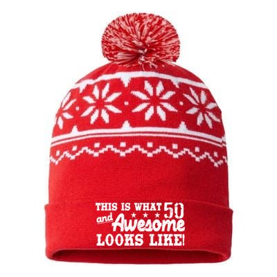 This Is What 50 And Awesome Looks Like  USA-Made Snowflake Beanie