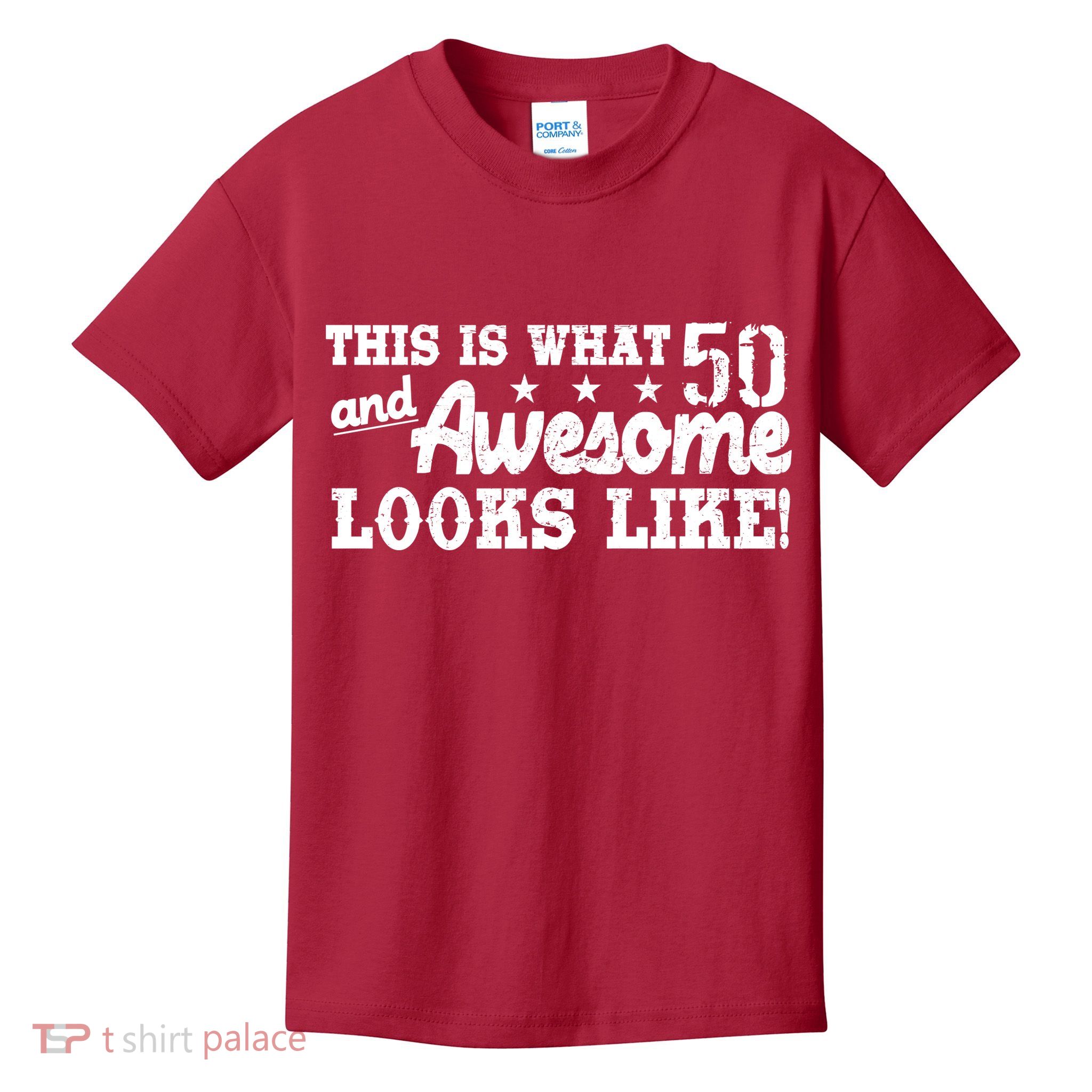 This Is What 50 And Awesome Looks Like  Kids T-Shirt