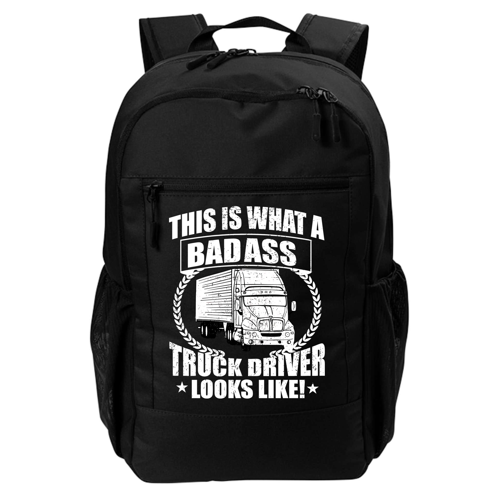 This Is What A Badass Truck Driver Looks Backpack