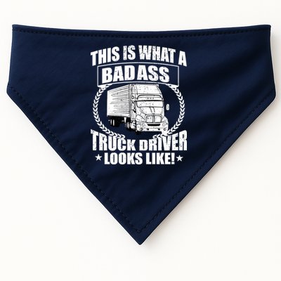 This Is What A Badass Truck Driver Looks USA-Made Doggie Bandana