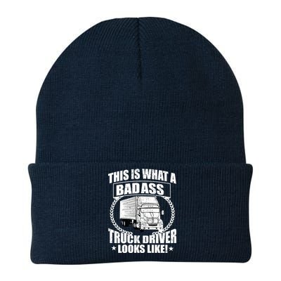 This Is What A Badass Truck Driver Looks Knit Cap Winter Beanie