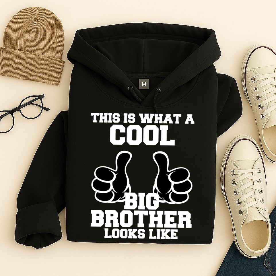 This Is What A Cool Big Bro Looks Like Hoodie