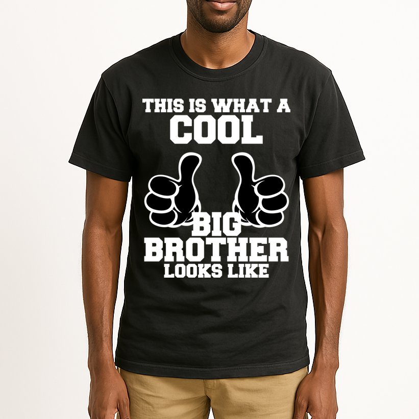 This Is What A Cool Big Bro Looks Like Tall T-Shirt