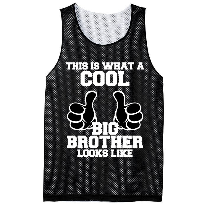 This Is What A Cool Big Bro Looks Like Mesh Reversible Basketball Jersey Tank