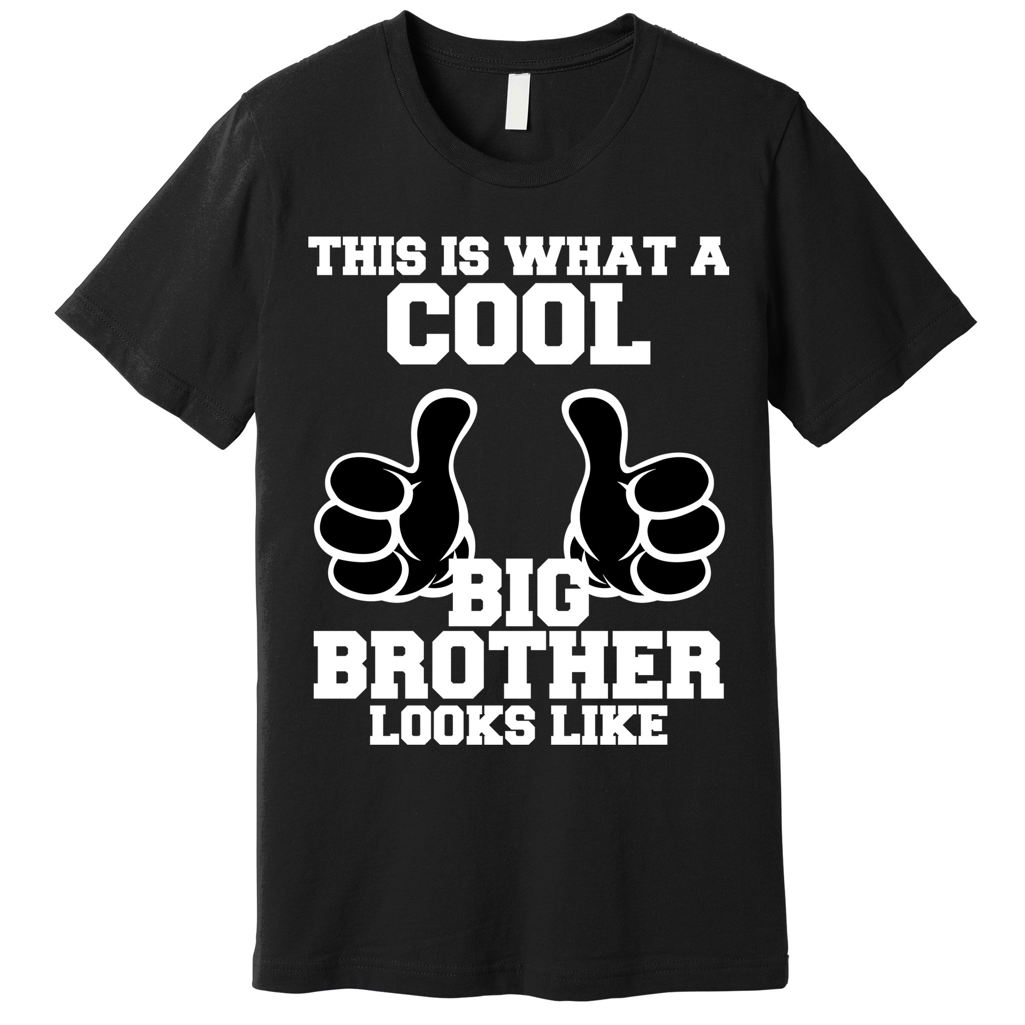 This Is What A Cool Big Bro Looks Like Premium T-Shirt