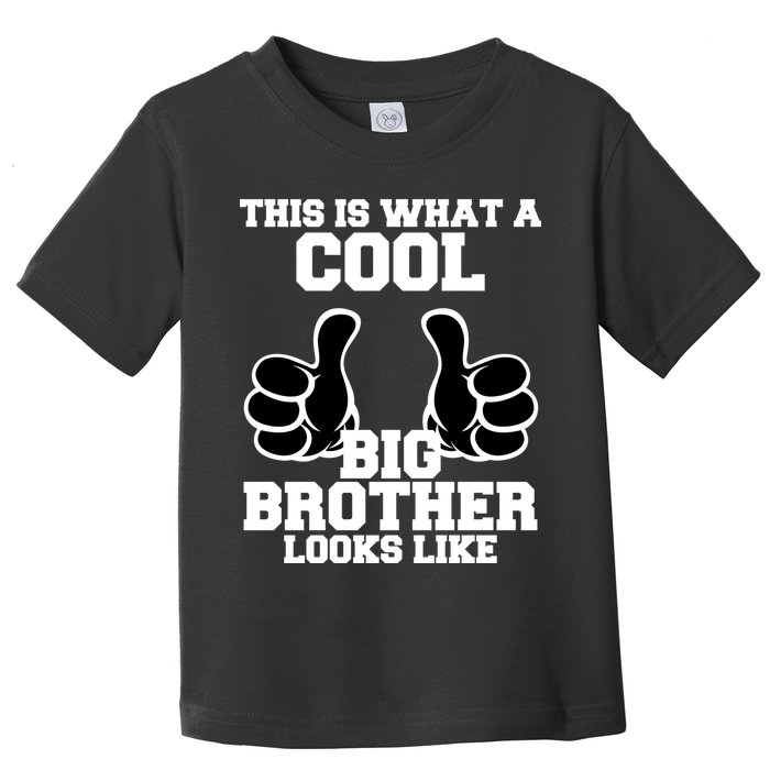 This Is What A Cool Big Bro Looks Like Toddler T-Shirt