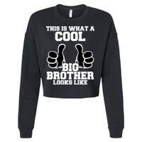 This Is What A Cool Big Bro Looks Like Cropped Pullover Crew