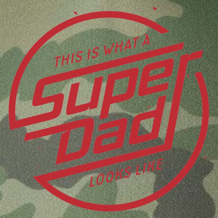 This Is What A Super Dad Looks Like Funny Legacy Tie Dye Trucker Hat