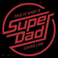 This Is What A Super Dad Looks Like Funny Cooling Performance Long Sleeve Crew