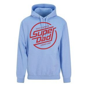 This Is What A Super Dad Looks Like Funny Unisex Surf Hoodie