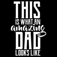 This Is What An Amazing Dad Looks like Cooling Performance Long Sleeve Crew