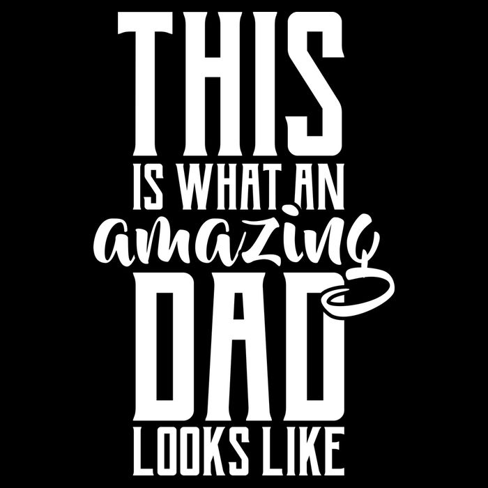 This Is What An Amazing Dad Looks like Cooling Performance Long Sleeve Crew