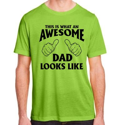 This is What an Awesome Dad Looks Like Adult ChromaSoft Performance T-Shirt