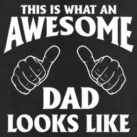 This is What an Awesome Dad Looks Like Cool Comfort Performance Bucket Hat