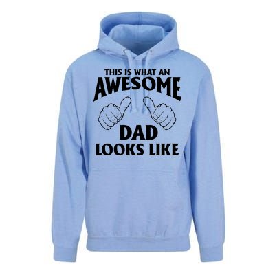 This is What an Awesome Dad Looks Like Unisex Surf Hoodie