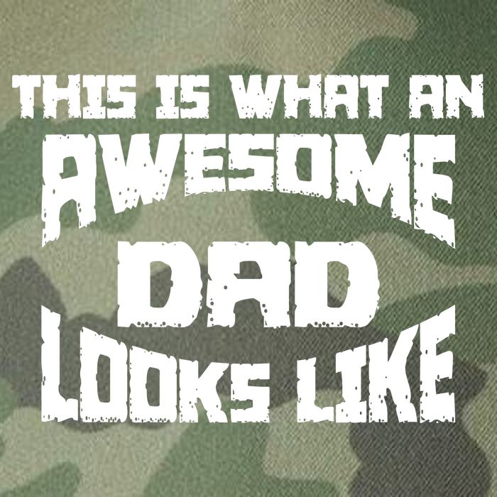 This Is What An Awesome Dad Looks Like Retro Legacy Tie Dye Trucker Hat