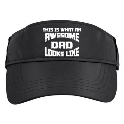 This Is What An Awesome Dad Looks Like Retro Adult Drive Performance Visor