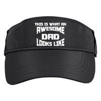 This Is What An Awesome Dad Looks Like Retro Adult Drive Performance Visor