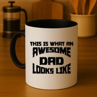 This Is What An Awesome Dad Looks Like Retro Mug