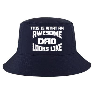 This Is What An Awesome Dad Looks Like Retro Cool Comfort Performance Bucket Hat