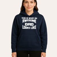 This Is What An Awesome Dad Looks Like Retro Hoodie