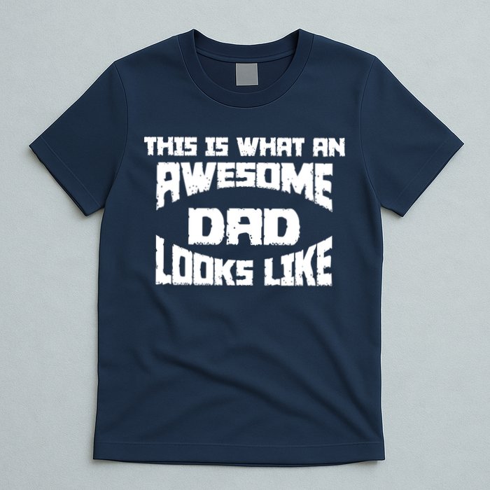 This Is What An Awesome Dad Looks Like Retro T-Shirt