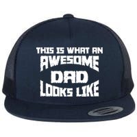 This Is What An Awesome Dad Looks Like Retro Flatbill Hat