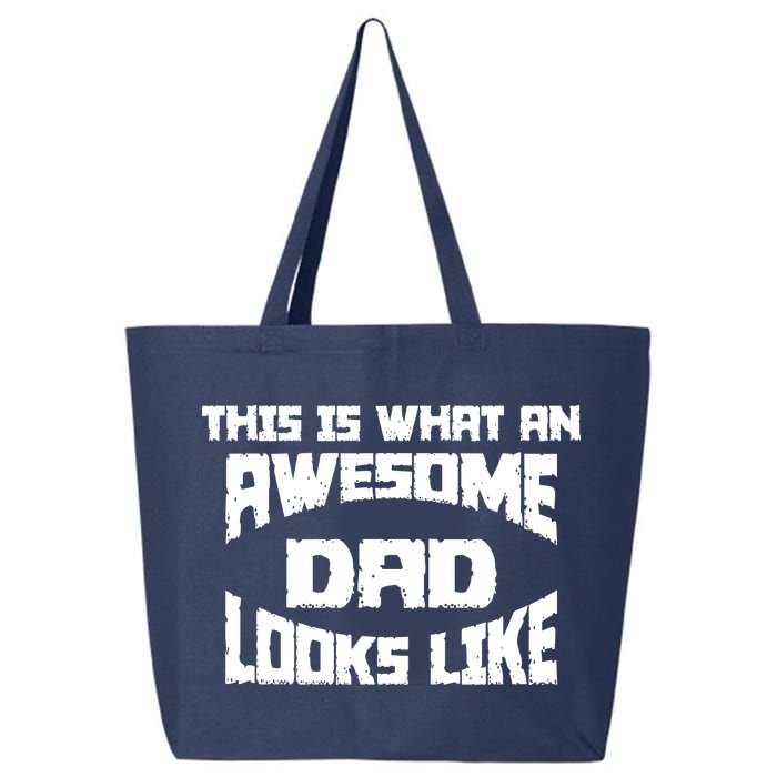 This Is What An Awesome Dad Looks Like Retro 25L Jumbo Tote