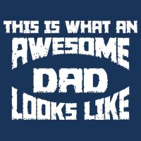 This Is What An Awesome Dad Looks Like Retro Baby Bodysuit