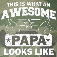 This Is What An Awesome Papa Looks Like Legacy Tie Dye Trucker Hat