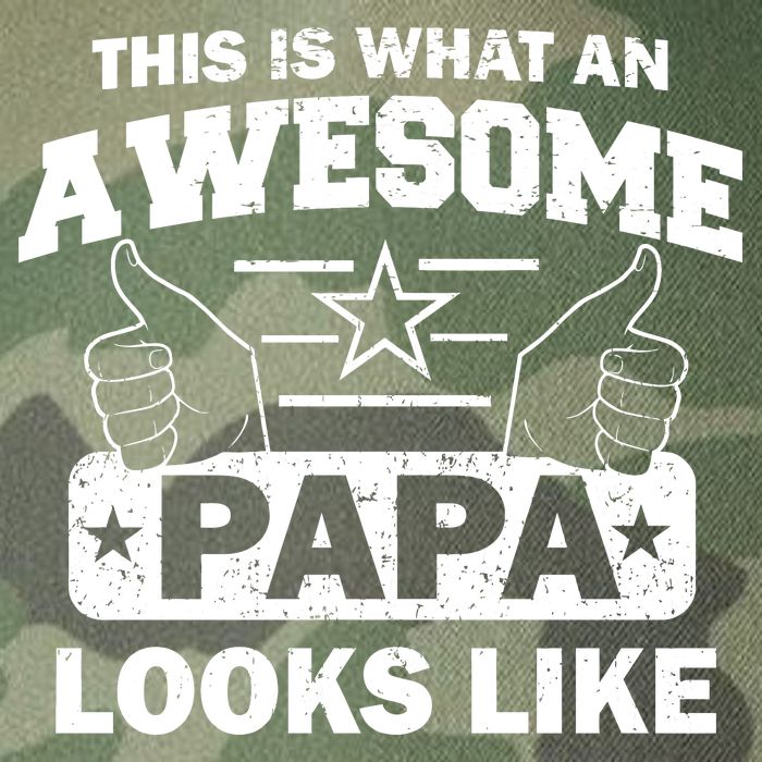 This Is What An Awesome Papa Looks Like Legacy Tie Dye Trucker Hat
