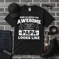 This Is What An Awesome Papa Looks Like Tall T-Shirt