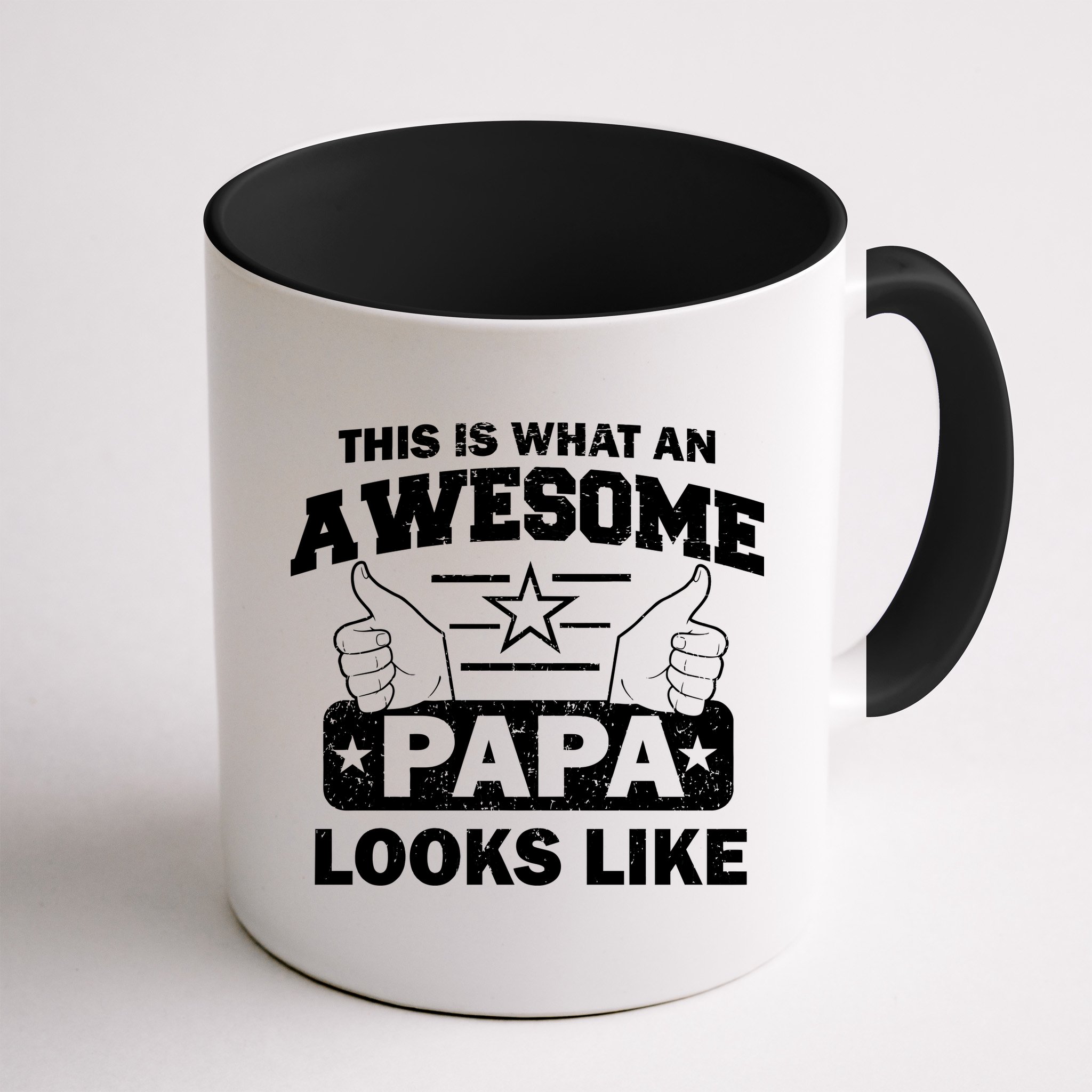 This Is What An Awesome Papa Looks Like Mug