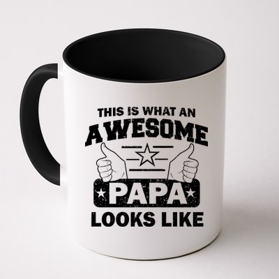 This Is What An Awesome Papa Looks Like Mug