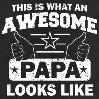 This Is What An Awesome Papa Looks Like Golf Towel